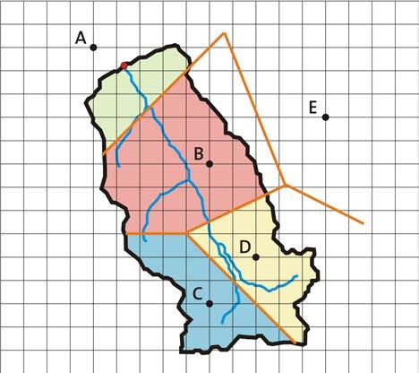Char of, D, the catchment s bordered by mountan ranges, therefore the statons outsde can be assumed not to be representatve. They have also no relevant nformaton for the sohyets method.