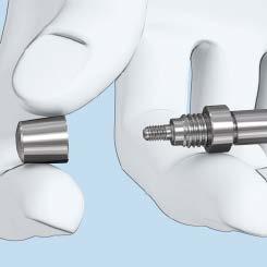 ensure the implant holder is correctly assembled.