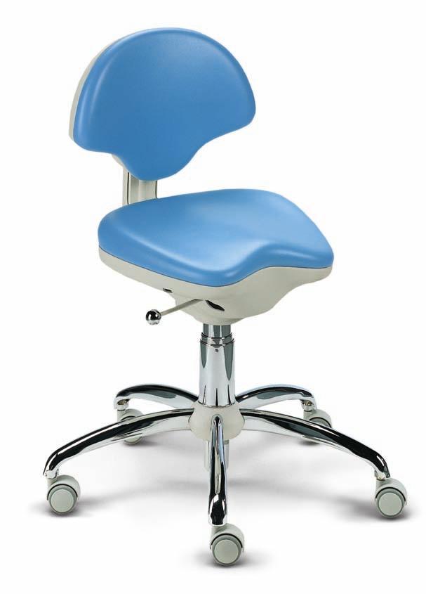 SUPERIOR ERGONOMICS Thanks to the anatomical seat and the synchronized tilting