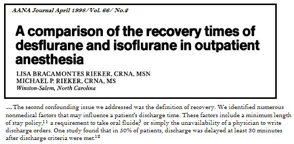 "Comparison of total intravenous anesthesia and sevoflurane fentanyl anesthesia for outpatient otorhinolaryngeal