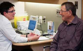 Your First Appointment with Your Radiation Oncologist and Primary Nurse During your first appointment, the radiation oncologist will decide on a care plan for you.
