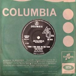1968 April 19 th Columbia DB8399 All Over Mendip / My Threshing Machine 1967