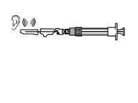 Withdraw the needle from the injection site and activate the safety guard (as shown in Step 9).