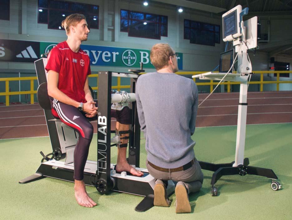 triceps surae) diagnostics: every 2 3 weeks in TSV Bayer 04