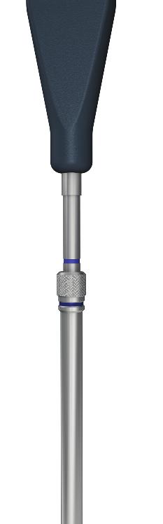 The screw length can be determined with a direct read off the calibration of the drill or any other measurement option as described on page 6.