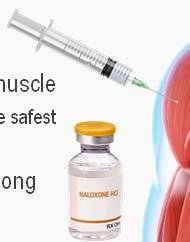 4 mg) If single-dose vial (1 ml), draw up entire vial If multi-dose vial (10 ml), draw up 1 ml Inject into shoulder or thigh