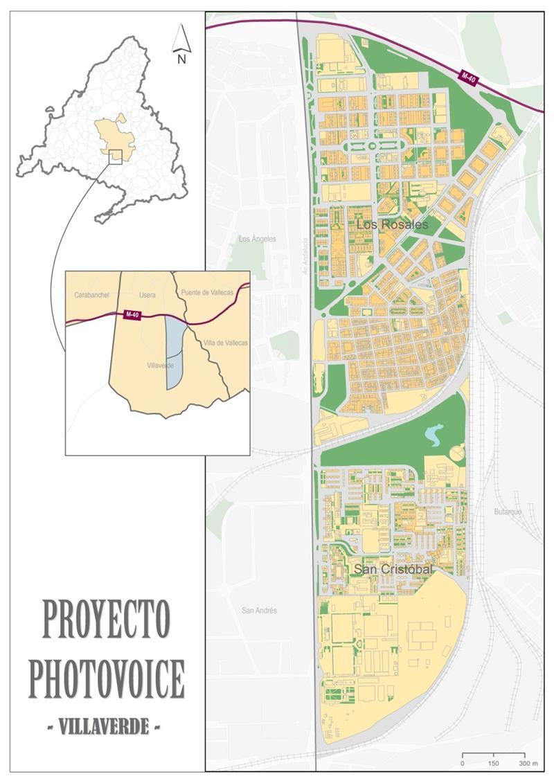 Photovoice Food Environment: Methods Setting Two neighborhoods of a low-income area in Madrid (Spain). Participants - 24 residents (31-72 years old).