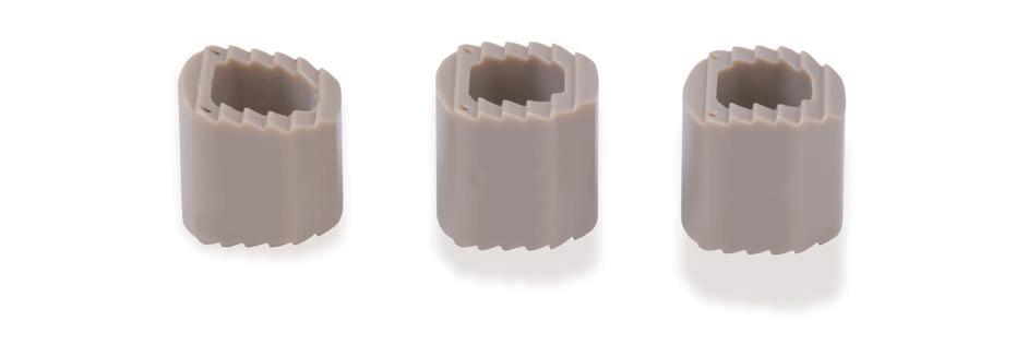 A Wide Range Of Sizes Implant heights available from 5mm - 12mm in 1mm increments Multiple endplate designs to better accommodate the anatomy Lordotic Parallel Open Design Rigid Teeth Convex 12mm