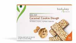 Contains 17 vitamins and minerals Gluten free 11-0274 Caramel Cookie Dough 11-0275 Mixed Berry Crisp