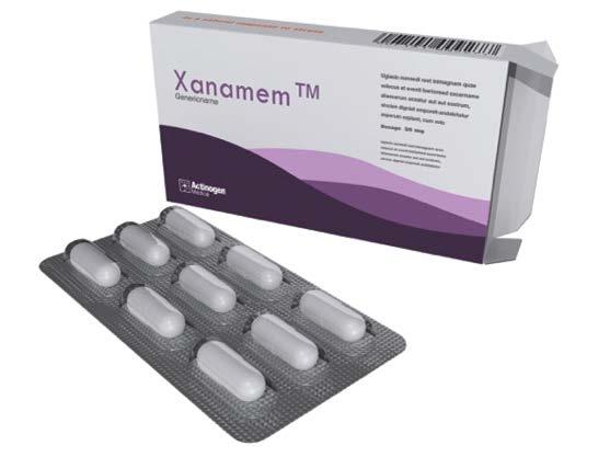 Xanamem A novel, first in class, potent, orally bioavailable, brain-penetrant, 11βHSD1 inhibitor Differentiated mechanism of action: blocking cortisol production in the brain Symptomatic and disease