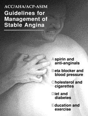 Stable Angina: Stable Ischemic Heart Disease Advanced atherosclerosis Reduced ability of the coronary vessels to meet requirements of myocardium Symptoms range from asymptomatic ischemic episodes to