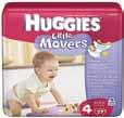 Monthly Specials 223-8657 256-5620 Baby care Kimberly Clark 223-8640 Huggies Little Movers Diapers Size 3 31ct 3 7% 223-8657 Huggies Little Movers Diapers Size 4 27ct 3 7% 223-8665 Huggies Little