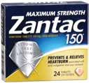 zantac 150 Prevents & Relieves Heartburn Regular Cool Mint Tablets, 24 Count zantac 75 Tablets, 30
