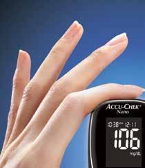 Uses ACCU-CHEK SmartView test strips, which offer advanced perfmance as tested against a 23% tighter accuracy specification