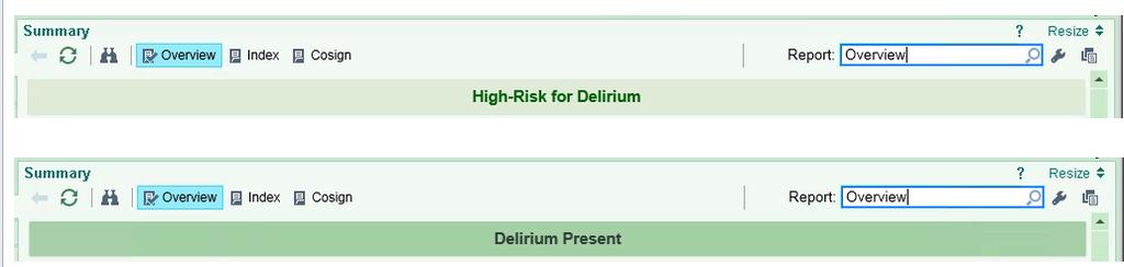 Delirium Banners Activated with a