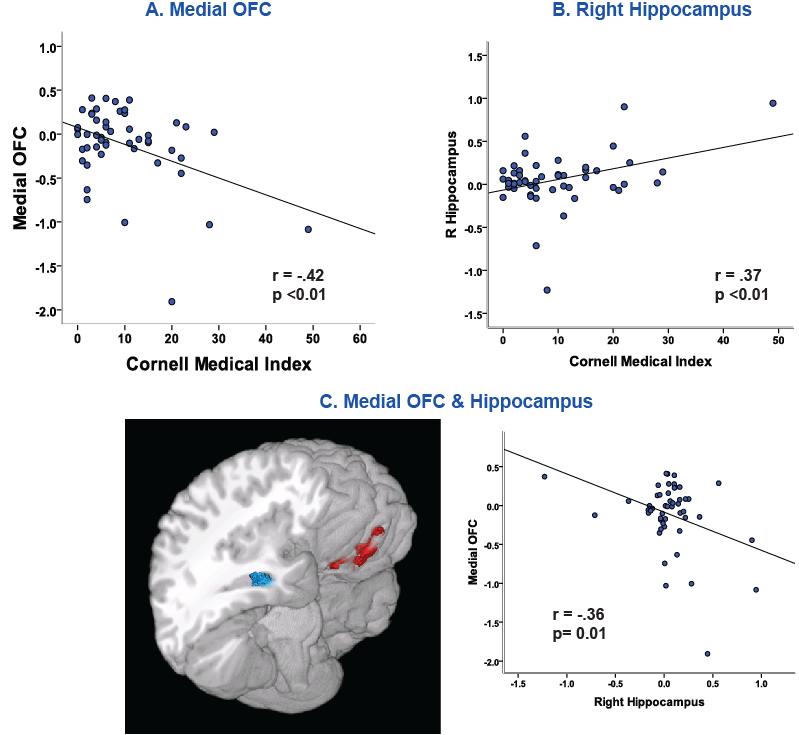 Brain Responses to Stress is Associated with