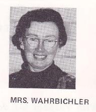 IN REMEMBRANCE Mrs Mary Wahrbichler (RIP) 6 February 1922 ~ 1 January, 2015 Much loved Mother of Raymond (Class of 1981) and St Michael s College staff member 1960 1984 (Extract from The Chronicle,