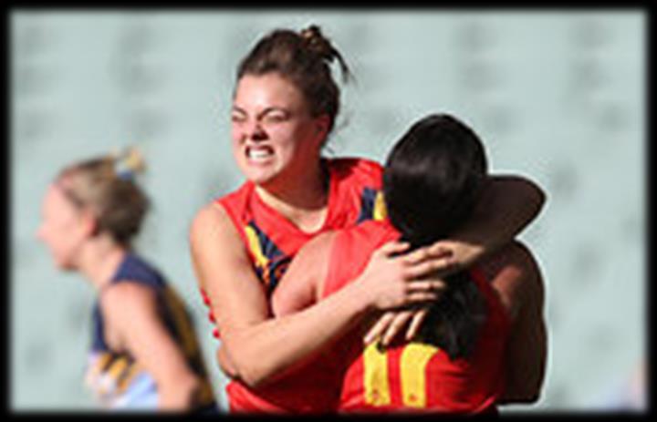 Ebony Marinoff ~ Class of 2015 South Australian footballer, and St Michael s Old Scholar, Ebony Marinoff, has shown she can step up to the plate no matter the circumstances after cutting short a