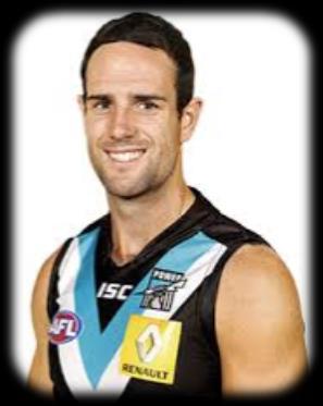 Matthew Broadbent ~ Class of 2008 Another talented AFL player, Matthew is a defender or midfielder of the Port Adelaide Football Club.