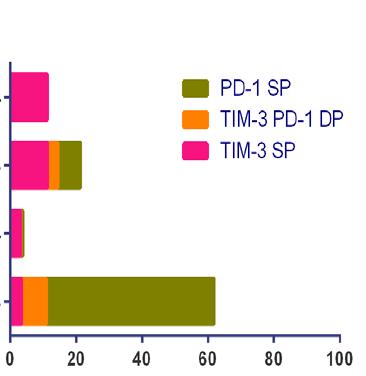 PD-1+TIM-3+ DP CD8+ in