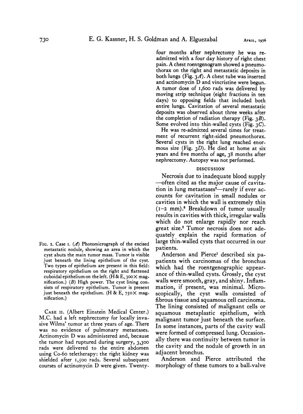 730 E. G. Kassner, H. S. Goldman and A. Elguezabal APRIL, 1976 U I.,/-_ Bt. 7-: -i FIG. 2. Case I.