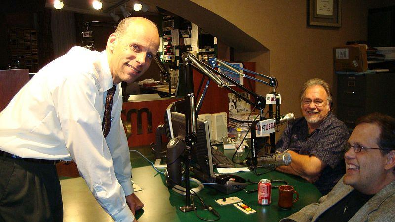 WSM-AM SPECIAL BROADCAST Photo Left: Gene debuted A TASTE OF THE TRUTH on the Eddie Stubbs show at the WSM- AM Radio studio on the CD release date, August 25, 2009.