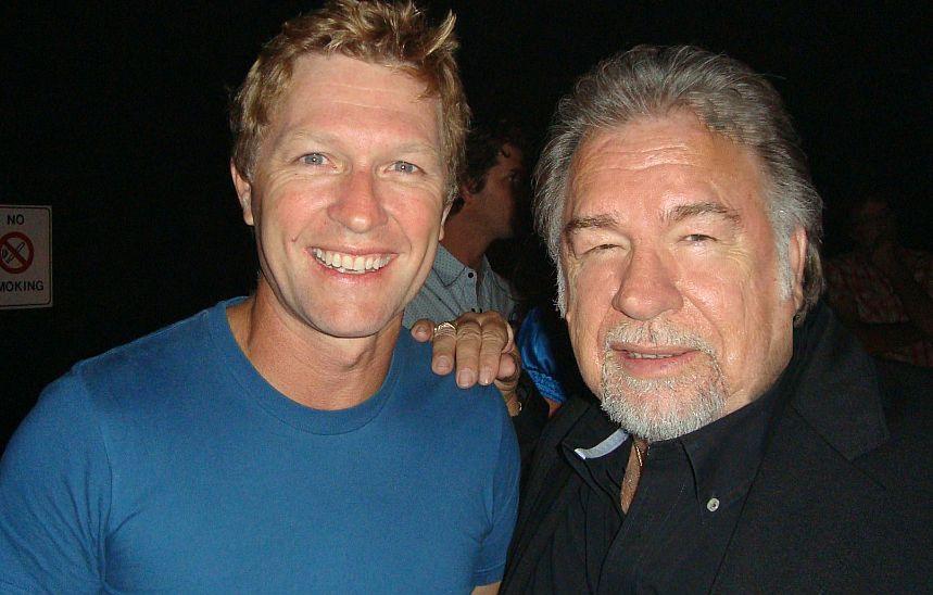 A GRAND OLE OPRY BACKSTAGE VISIT Photo Right: Craig Morgan and Gene are mutual fans of each other s music so it made for a fun visit backstage at the Opry when these two