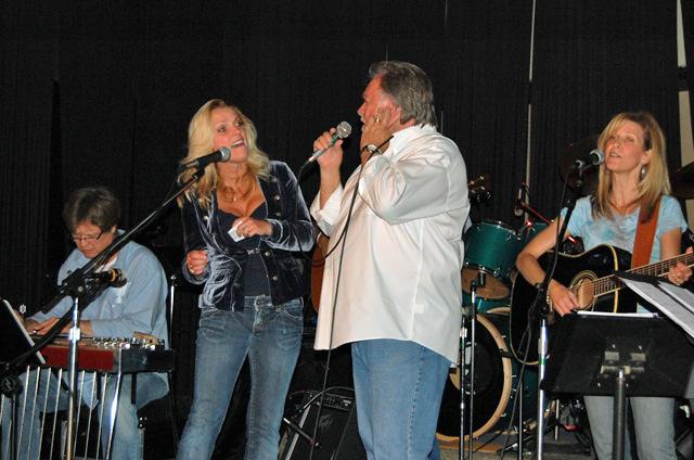 Lead singers, Jimmy Melton and Joanie Keller Johnson provided vocals as part of the Farewell Party Choir and steel player, Mike Johnson played on several tracks.