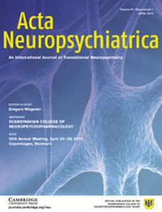 Acta Neuropsychiatrica The journal of SCNP Acta Neuropsychiatrica is an international journal that publishes translational high-quality research papers in neuropharmacology, neuropsychiatry and