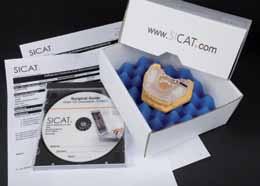 5. Shipment to SICAT 5. Shipment to SICAT SICAT fabricates the patient-specific surgical guide for you. Please send the components listed below to SICAT, Attn. SGL (Surgical Guide Lab): 1.