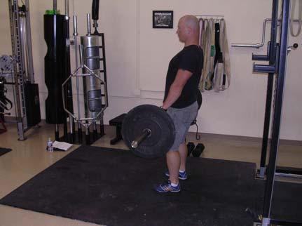Barbell Bent Row - This is the base power position.