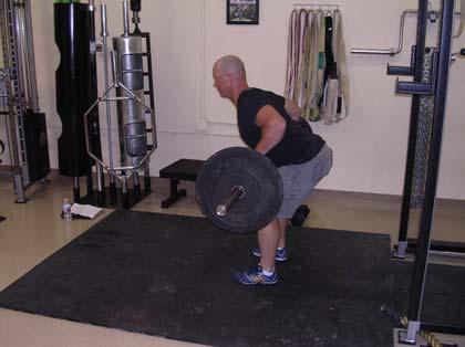 Drill 2 Romanian Deadlift - This drill starts from the "base" position and moves to the "extended"