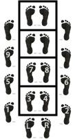In/Out Begin with your feet on the outside of the ladder where you see the footprints labeled L & R.