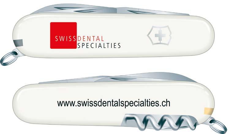 HOME OF THE SWISS ARMY KNIFE Swiss Dental Specialties is found at the base of the Mythen Mountains in central Switzerland.