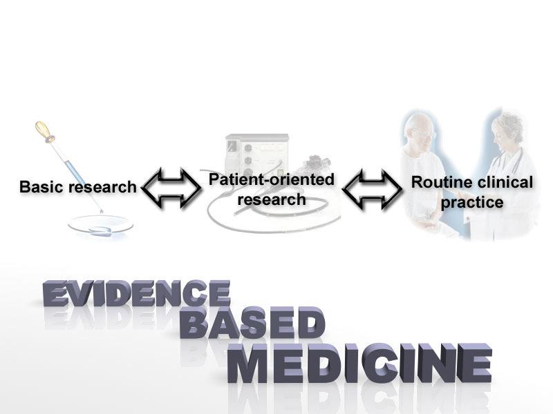 KNOWLEDGE TRANSFER IN MEDICINE EVIDENCED-BASED CLINICAL PRACTICE The patient s
