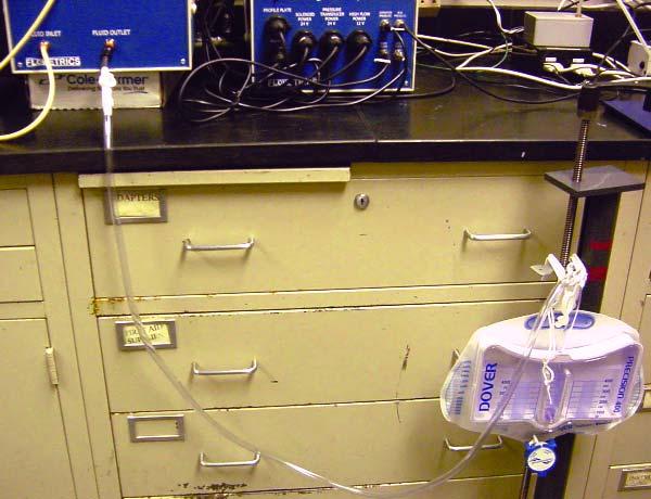 MATERIALS AND METHODS Test System Description: This In-vitro bench test was designed for the Kendall Urology R&D group by a fluid dynamics consulting company in order to evaluate different urine