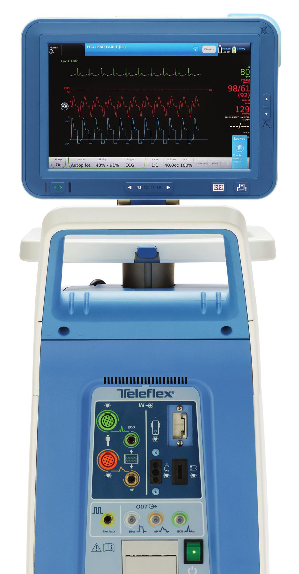 Unmatched simplicity, right from the start The AC3 Optimus Intra-Aortic Balloon Pump is up and running with the push of a button.