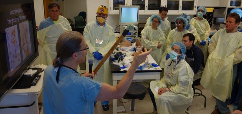 Course Description FRIDAY MARCH 4, 2016 DISSECTION LABORATORY The dissection workshop focuses on anatomic and surgical pearls of core orbital surgery including decompression techniques, approaches to