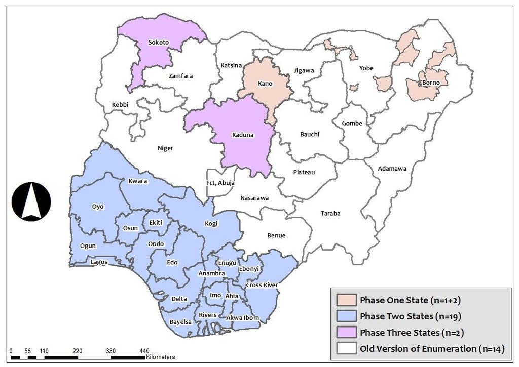 Efforts to improve quality of SIAs in non high risk states House hold based enumeration, 2017 Household based enumeration and microplanning in southern