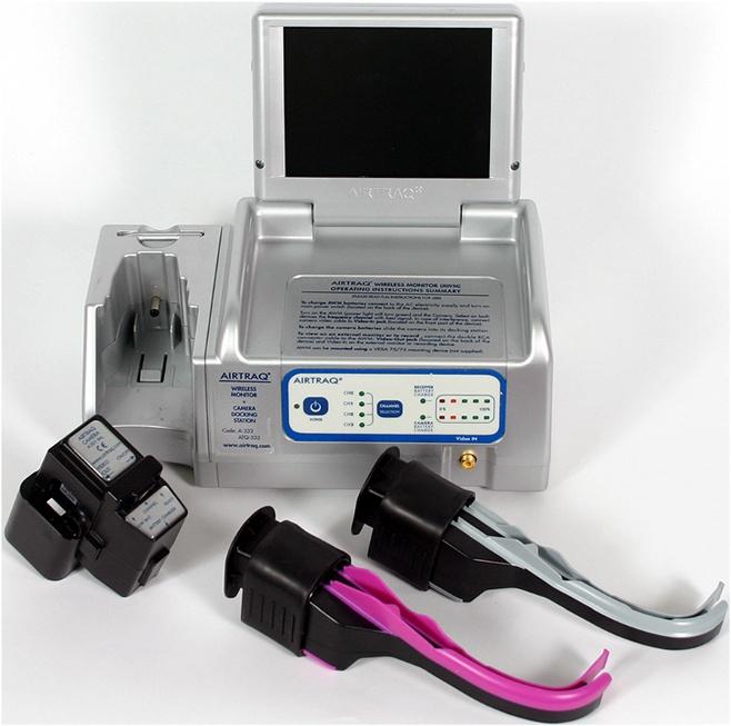 The main objective of the pilot-study was to make a direct comparison of the Storz W Berci-Kaplan videolaryngoscope (SVL) (Figure 1) and the Airtraq W Optical videolaryngoscope (AOL) (Figure 2) using
