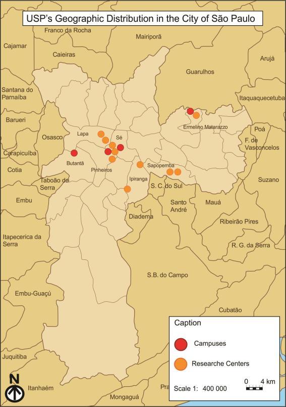 Butantã district s population