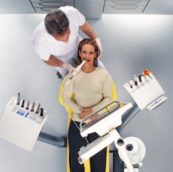 CEREC Chairline Optimum workflow and superior ergonomics. Enhanced efficiency! It is no longer necessary to wheel up the CEREC imaging unit in the course of the treatment session.