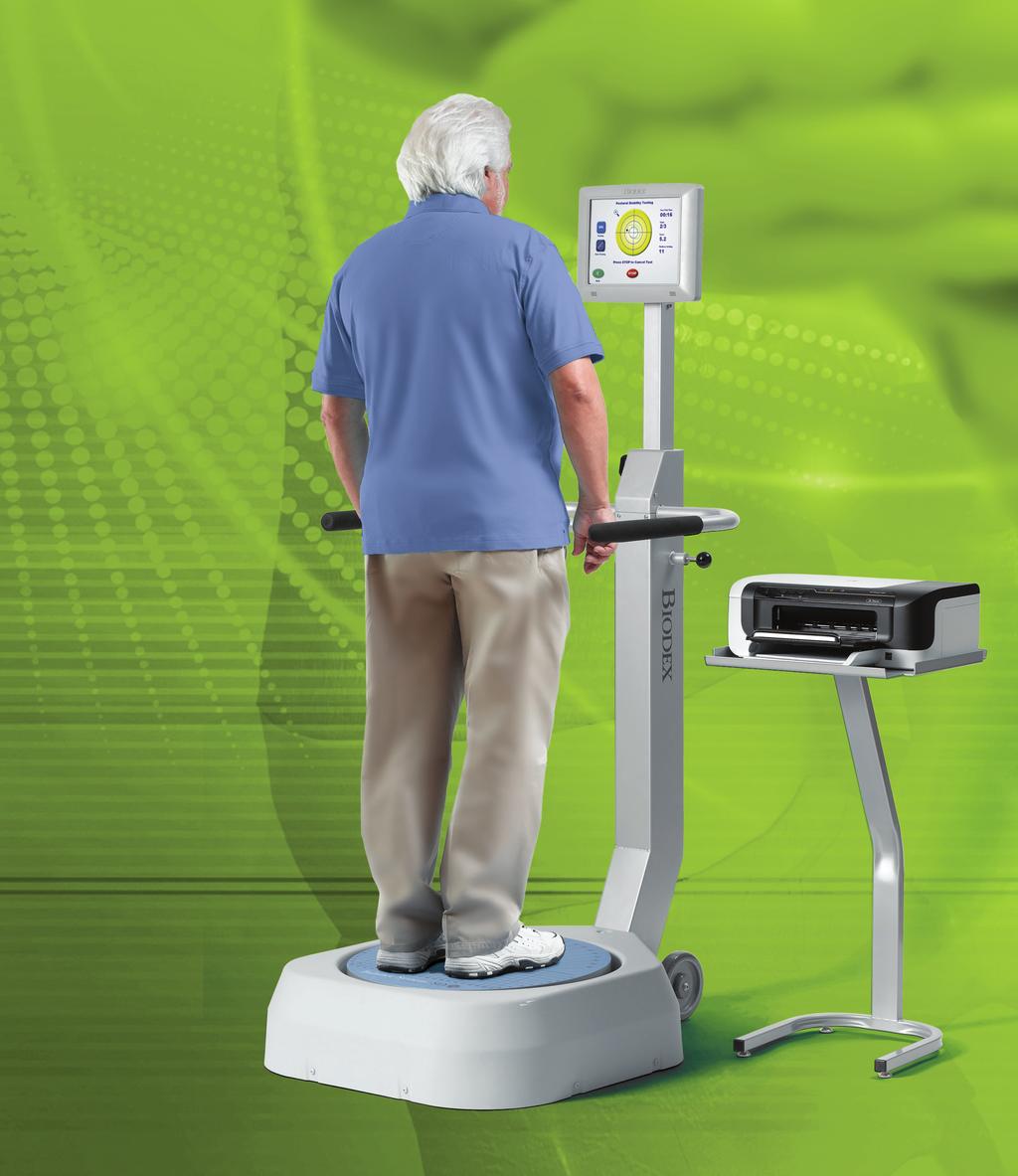 Unique features of the Biodex Balance System SD Platform the technologic heart of the Biodex Balance System is an instrumented platform offering 12 dynamic levels for assessment and training of