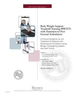 If patients with Parkinson s disease enter therapy while still reasonably stable, most can safely use the Gait Trainer with one of several optional handrail configurations.