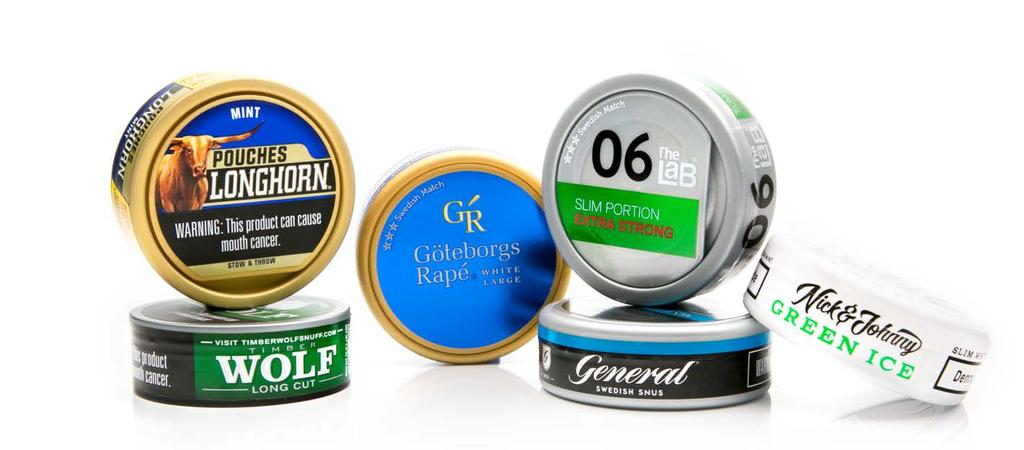 PRODUCT AREA SNUS AND MOIST SNUFF o Leading position for snus in Scandinavia. o A significant player for snus in the US. o The third largest producer of moist snuff in the US.