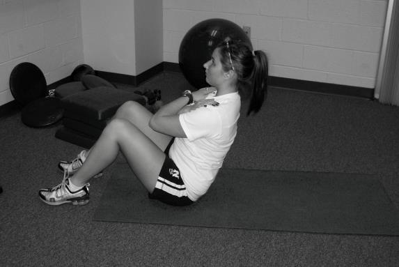Hand-head cradle may be used on this exercise as well