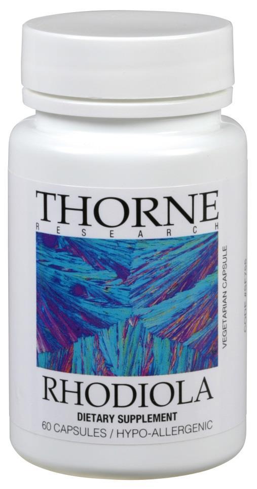 Thorne Research Rhodiola Dosage & Interactions Dosage: 1 capsule two to three times daily Are There Any Potential Side Effects Or Precautions?