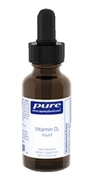 Pure Encapsulations Vitamin D liquid Dosage & Interactions Dosage: