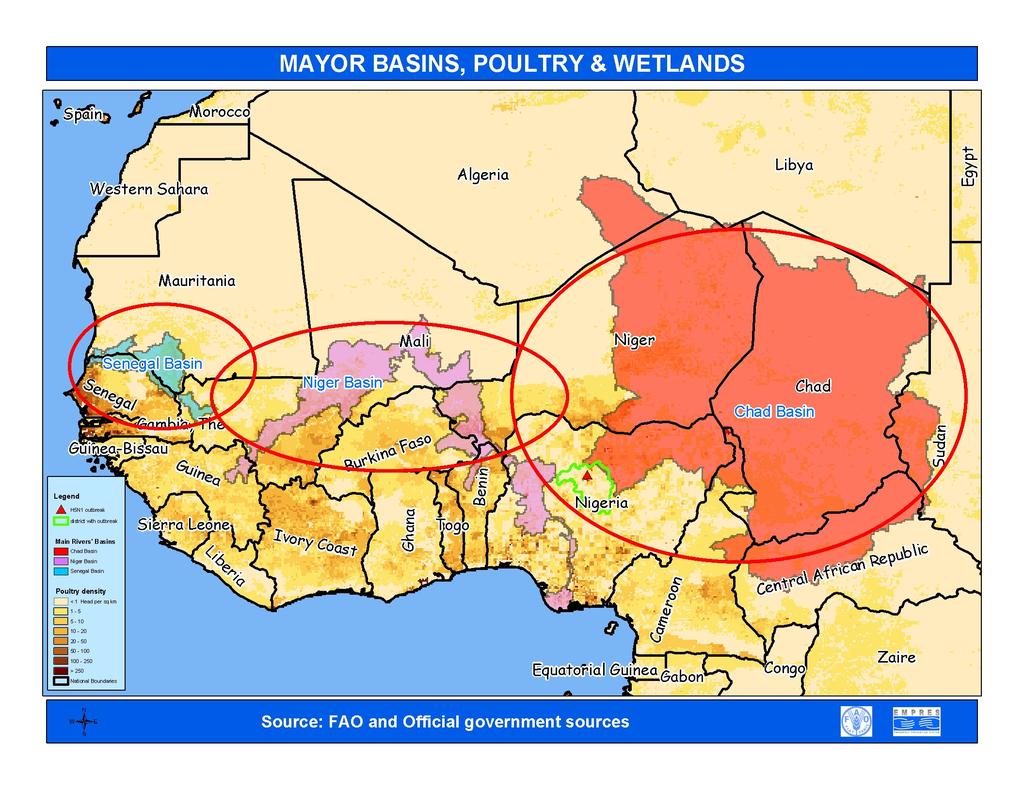 West Africa, particularly the dry savannah zones, represents wintering areas for many longdistance migrants from Europe, particularly for passerines (song birds).