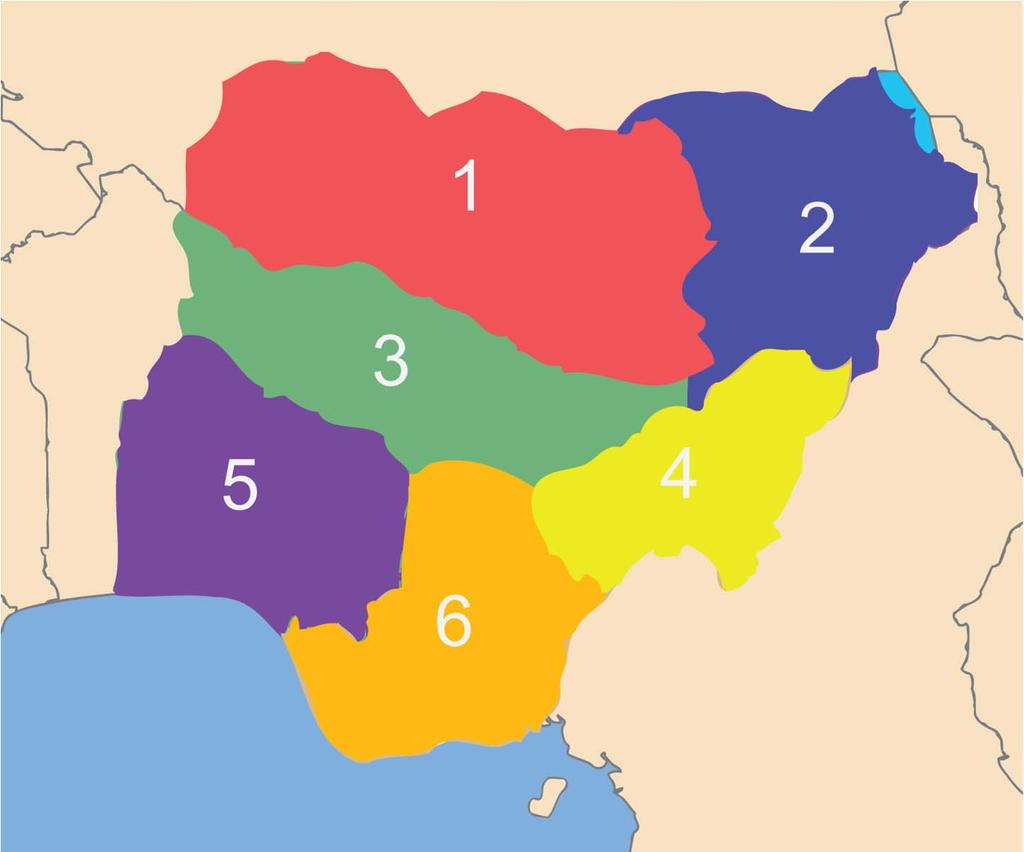 Regions of